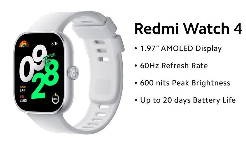 MySatuMart | Xiaomi Redmi Watch 4 Smartwatch USED UNIT GOOD CONDITION