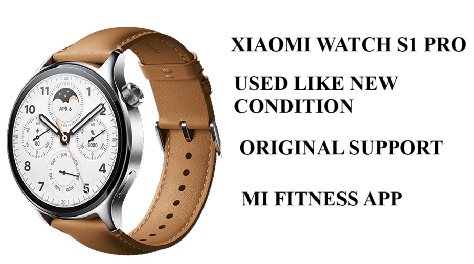 MySatuMart | XIAOMI WATCH S1 PRO USED LIKE NEW CONDITION