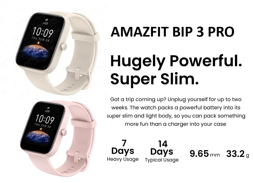 MySatuMart | Amazfit Bip 3 Pro USED LIKE NEW