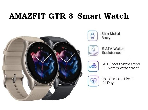 MySatuMart | AMAZFIT GTR 3 46MM SMART WATCH USED LIKE NEW CONDITION