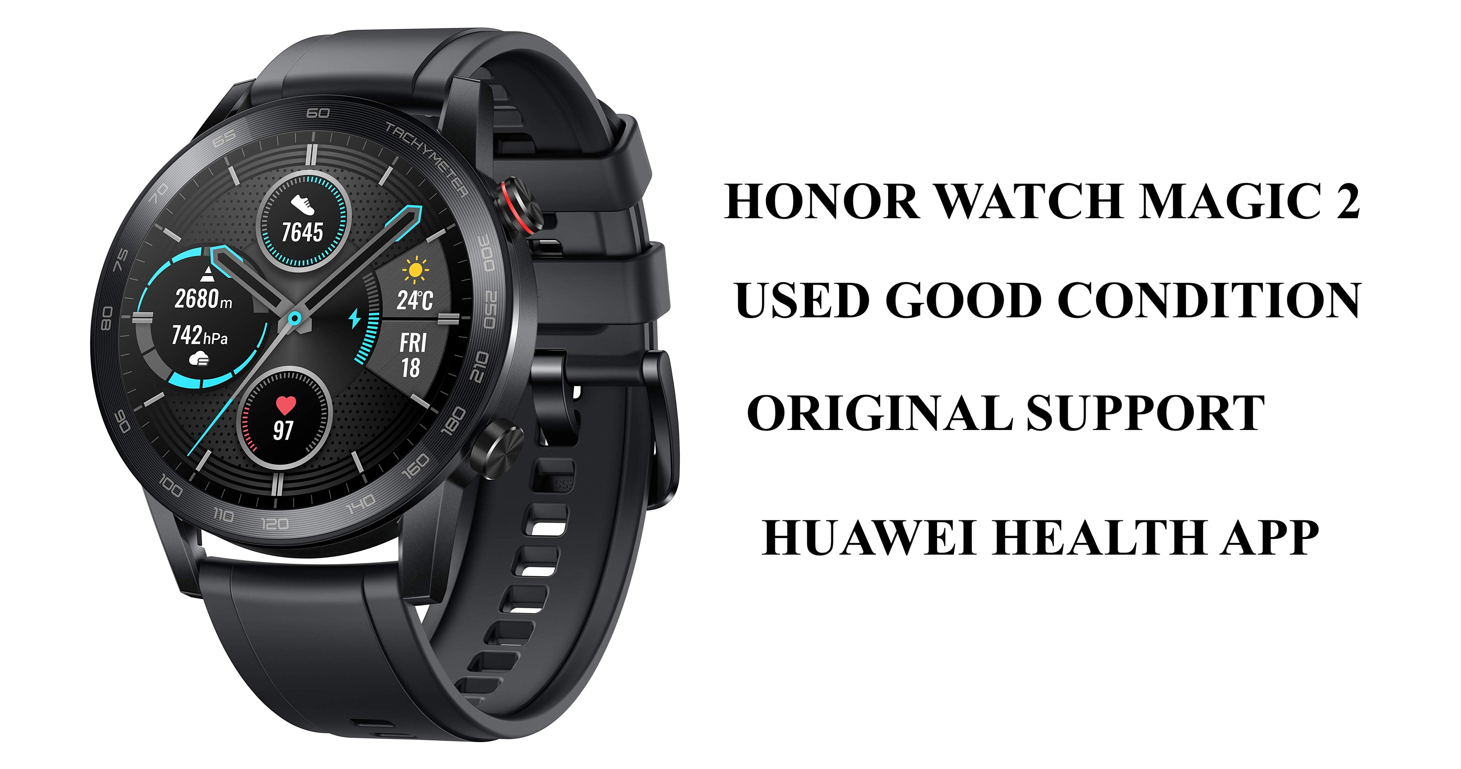 MySatuMart | HONOR SMART WATCH MAGIC 2 46MM USED GOOD CONDITION NO BOX